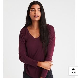 American Eagle Soft & Sexy V-Neck